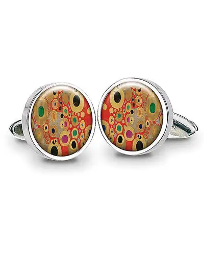 Others Fox and Chave Klimt Red Cufflinks £29.00