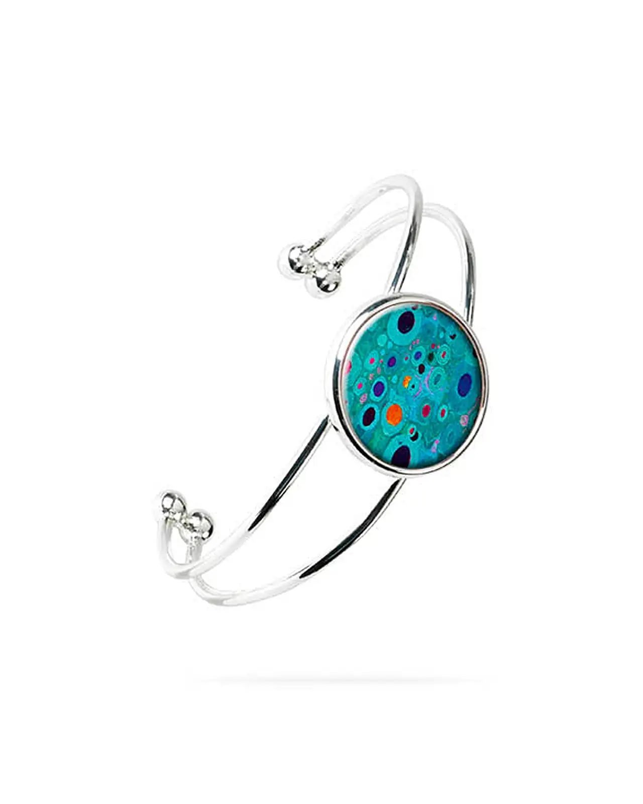 Bangles Fox and Chave Klimt Turquoise Bangle £25.00