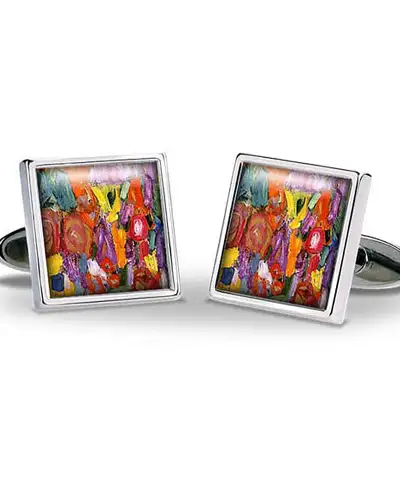 Others Fox and Chave Klimt Multi Cufflinks £29.00