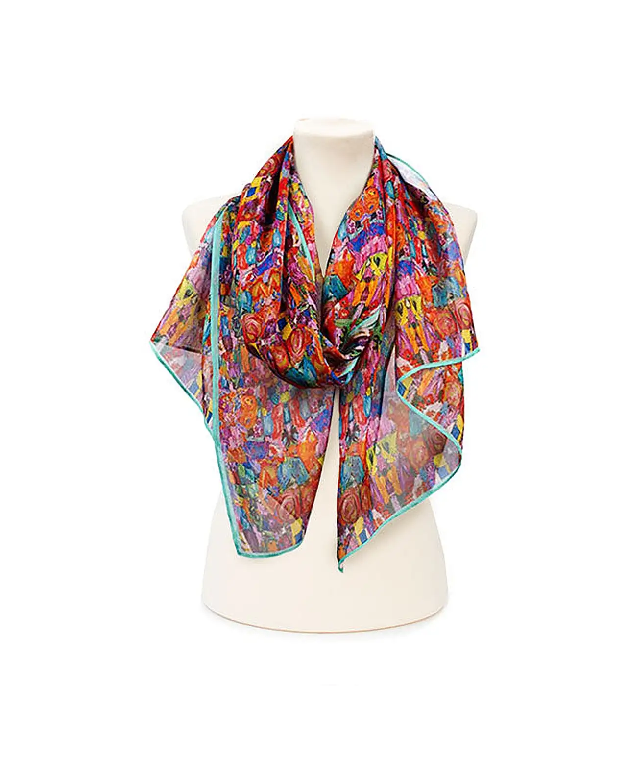 Scarves Fox and Chave Klimt Eugenia Chiffon Scarf £52.00