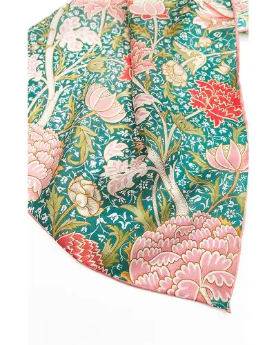 Scarves Fox and Chave Morris Cray Habotai Scarf £42.00