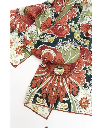 Scarves Fox and Chave Morris Dovedale Crêpe De Chine Scarf £45.00