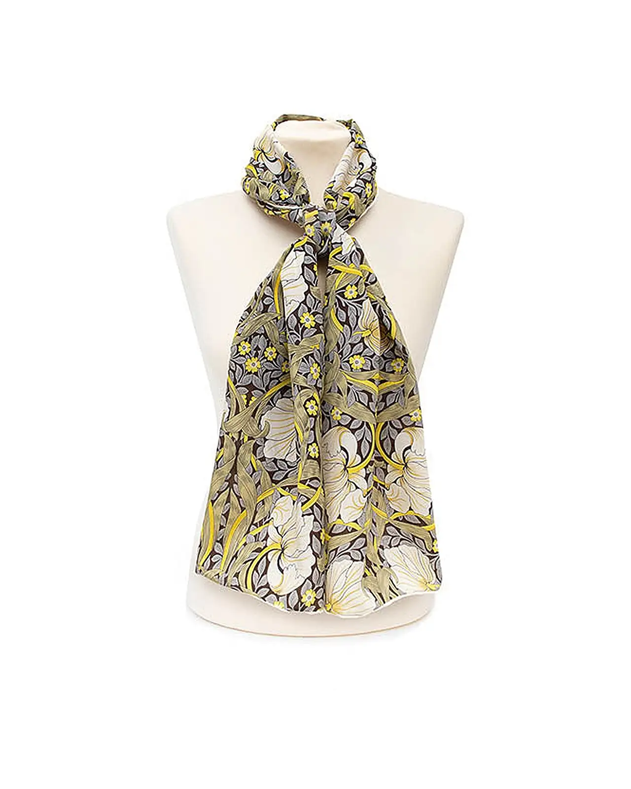 Scarves Fox and Chave Morris Pimpernel Crêpe De Chine Scarf £45.00