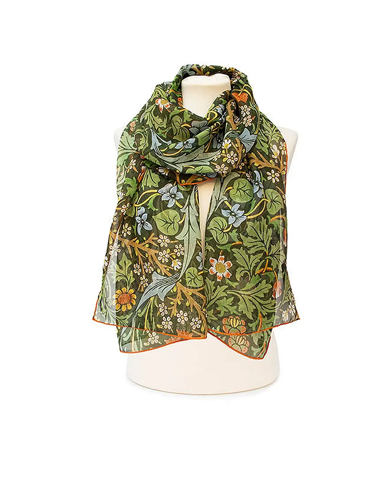 Scarves Fox and Chave Morris Blackthorn Chiffon Scarf £52.00