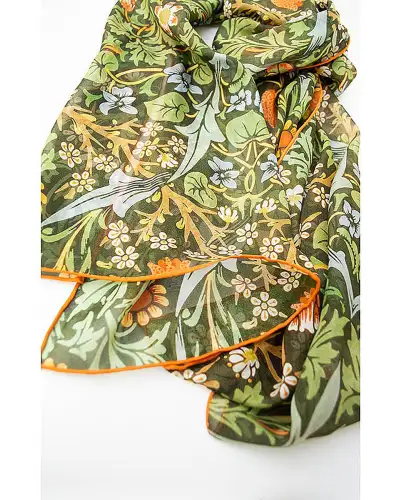 Scarves Fox and Chave Morris Blackthorn Chiffon Scarf £52.00