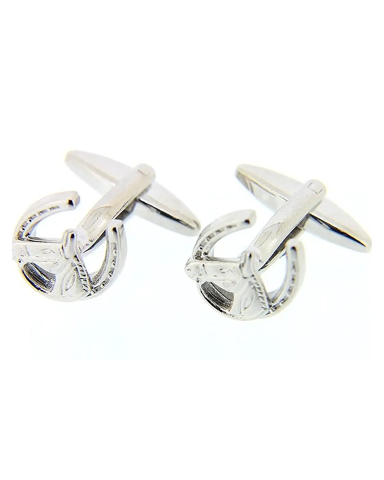 Cufflinks Soprano Ties Soprano Horse And Horseshoe Silver Country Cufflinks £23.00