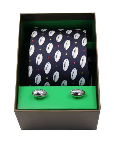 Gift Sets Soprano Ties Rugby Themed Tie And Cufflink Set £30.00
