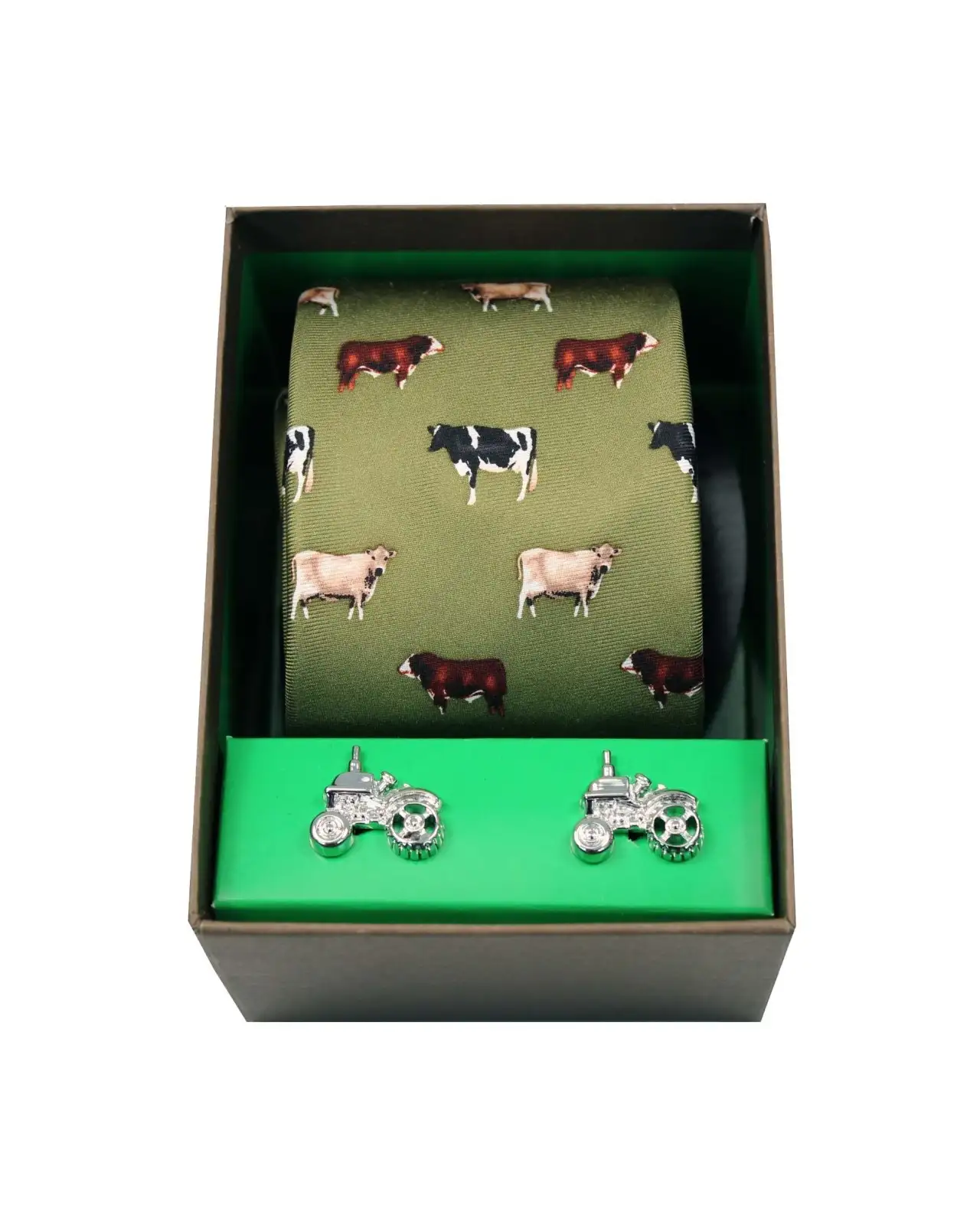 Gift Sets Soprano Ties Breed Of Cows Tie And Cufflink Gift Set £40.00