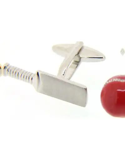 Cufflinks Soprano Ties Soprano Cricket Bat And Ball Cufflinks £20.00