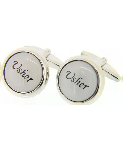 Cufflinks Soprano Ties Soprano Usher Enamelled Cufflinks £18.00
