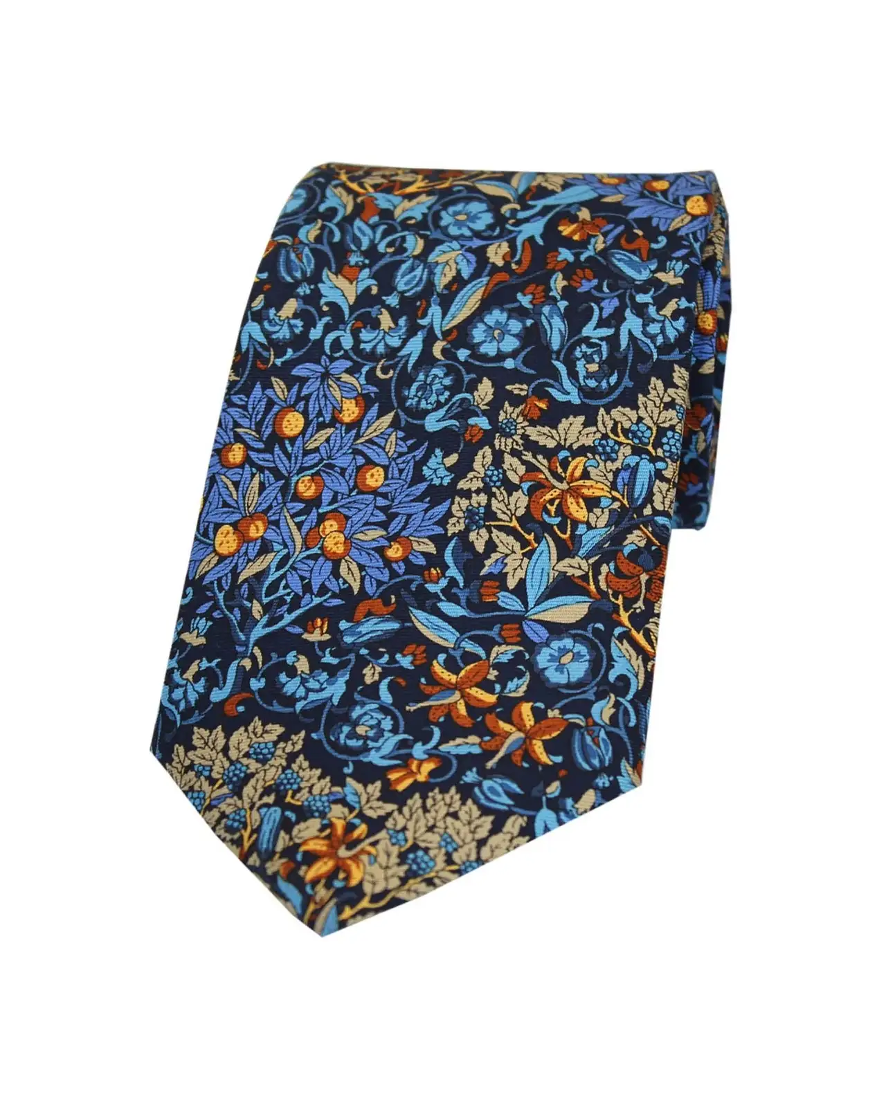 Posh & Dandy Ties Soprano Ties Multi Coloured Luxury Printed Silk Tie-ST-ZVA-02 £24.00