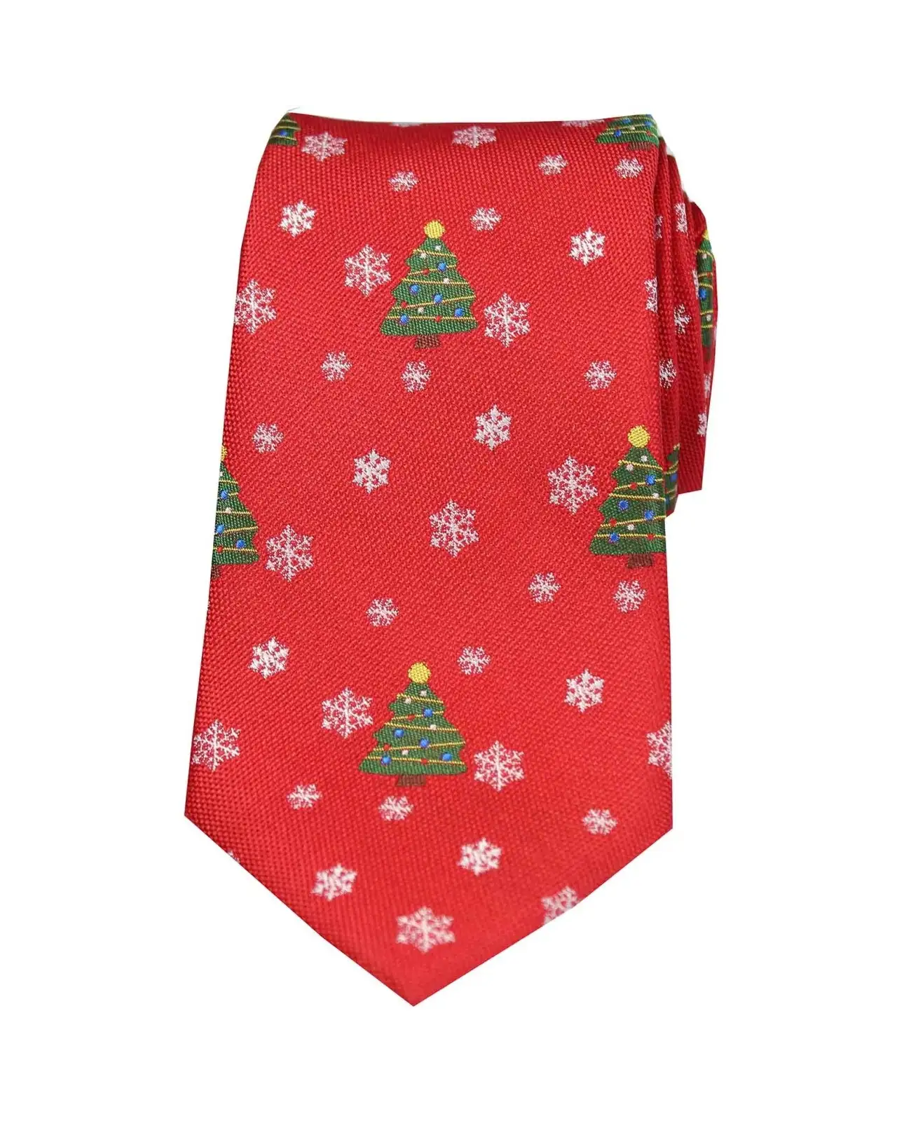 Silk Ties Soprano Ties Red Christmas Themed Woven Silk Tie £14.00