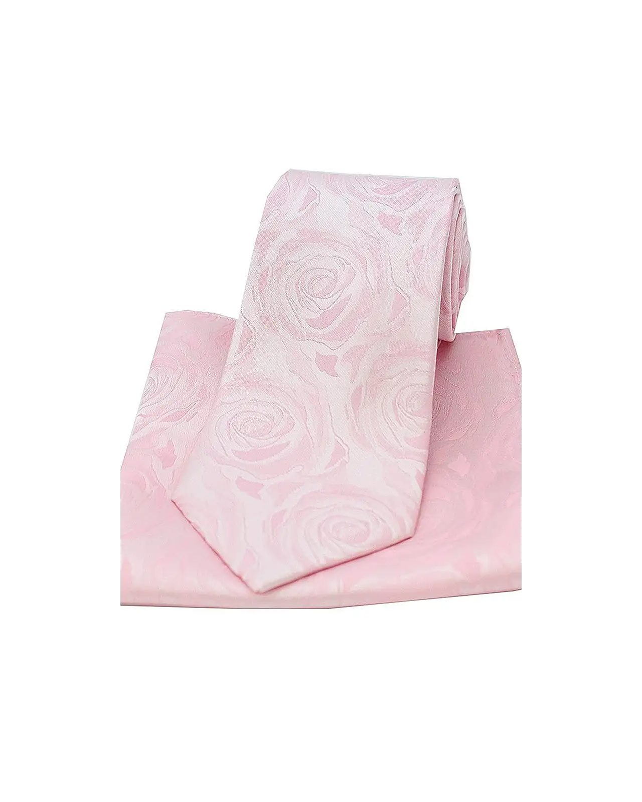 Pocket Square Soprano Ties Soprano Pale Pink Rose Wedding Silk Tie And Pocket Square £34.00
