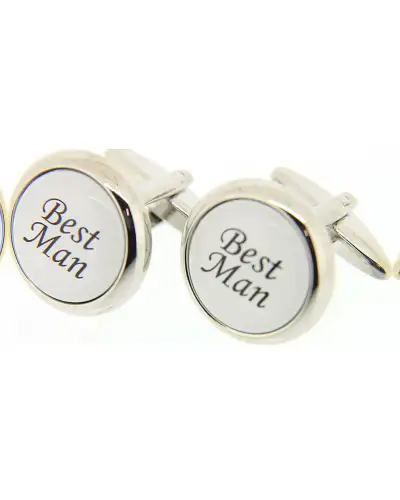 Cufflinks Soprano Ties Soprano Best Man Enamelled Cufflinks £18.00