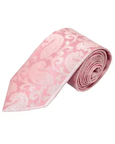 Paisley Ties Soprano Ties Soprano Cotton Candy Pink Paisley Silk Tie £9.00