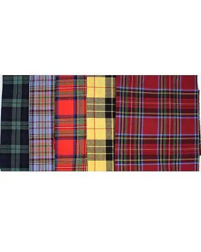 Pocket Square Soprano Ties Soprano 5 Pack Popular Tartan Patterned Cotton Pocket Squares £23.00