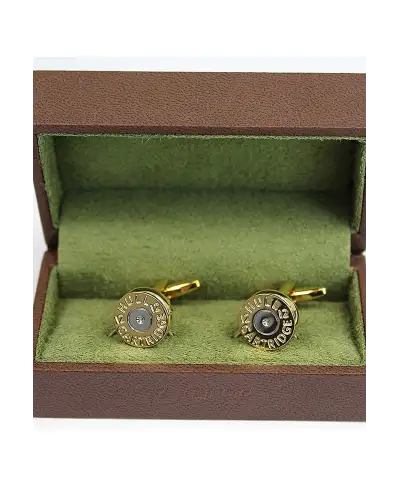 Cufflinks Soprano Ties Soprano Gold Shotgun Cartridge £23.00