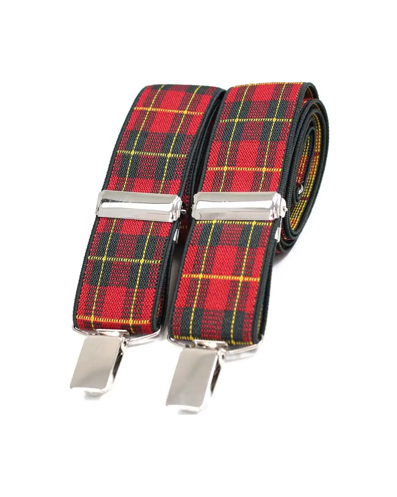 Braces Soprano Ties Soprano Royal Stewart Tartan Patterned 35Mm X Style Braces £23.00