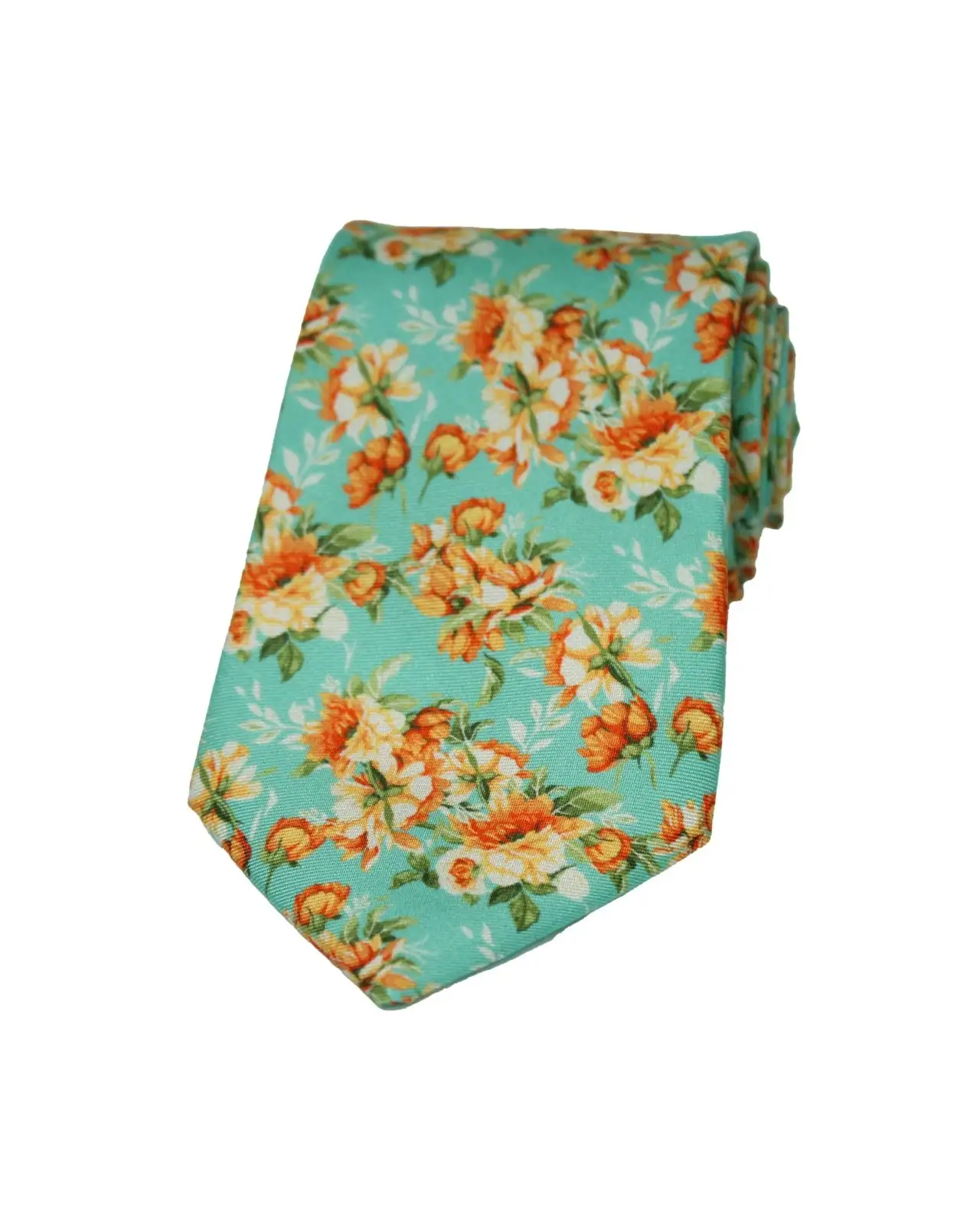 Posh & Dandy Ties Soprano Ties Posh And Dandy Duck Egg Blue Floral Tie £21.00