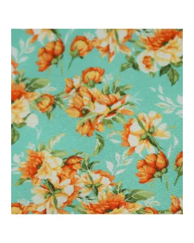 Posh & Dandy Ties Soprano Ties Posh And Dandy Duck Egg Blue Floral Tie £21.00