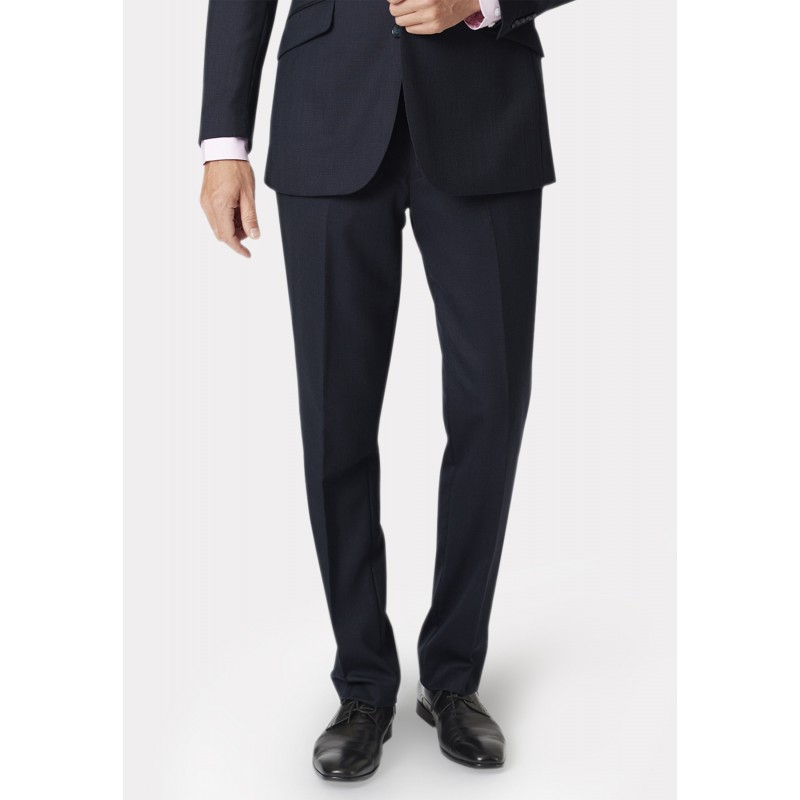 BT-8523D Brook Taverner Regular Fit Dawlish Navy Birdseye Wool Suit Trouser £90.00