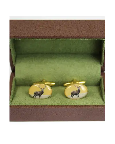 Cufflinks Soprano Ties Soprano Standing Stag Country Cufflinks £23.00