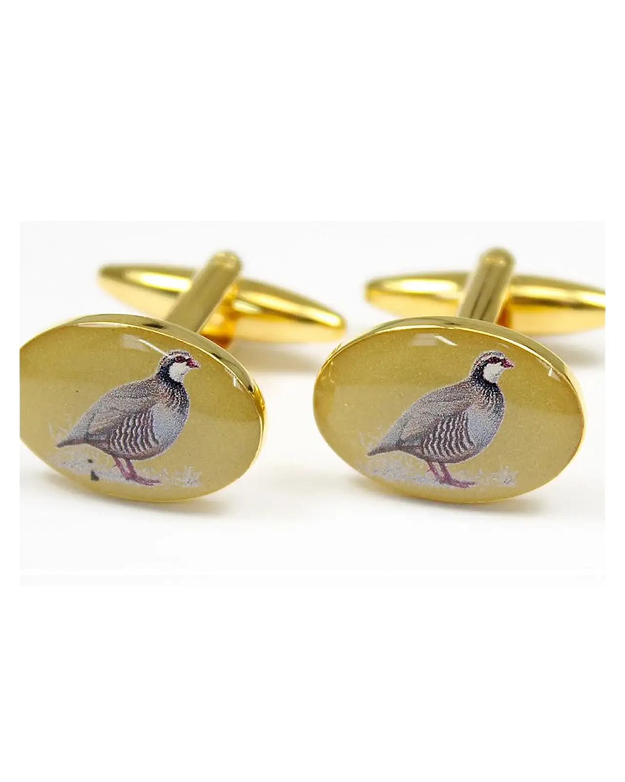 Cufflinks Soprano Ties Soprano Red Legged Country Partridge Cufflinks £23.00