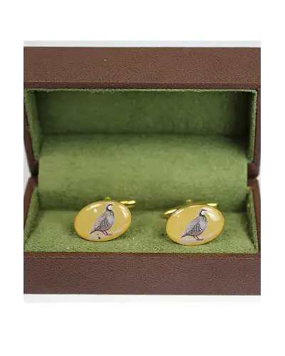 Cufflinks Soprano Ties Soprano Red Legged Country Partridge Cufflinks £23.00
