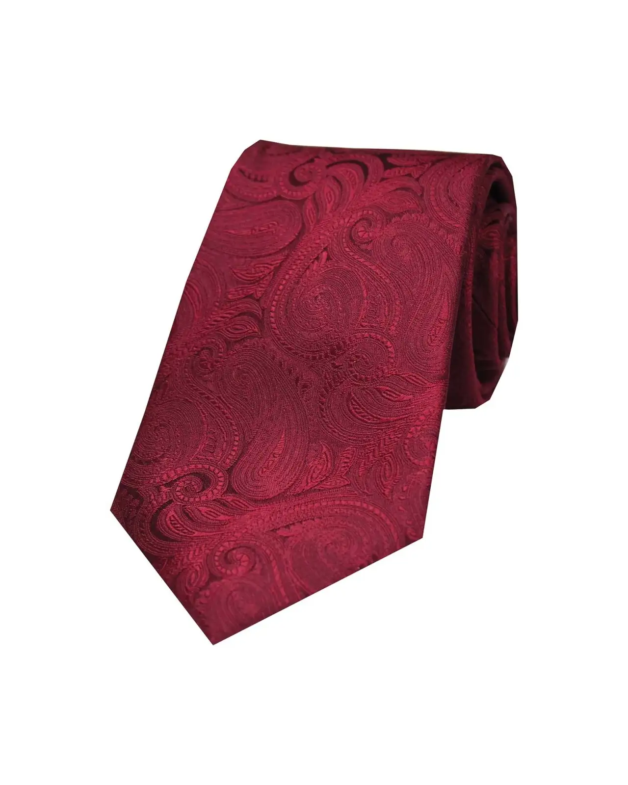 Paisley Ties Soprano Ties Soprano Wine Luxury Tonal Paisley Silk Tie £24.00