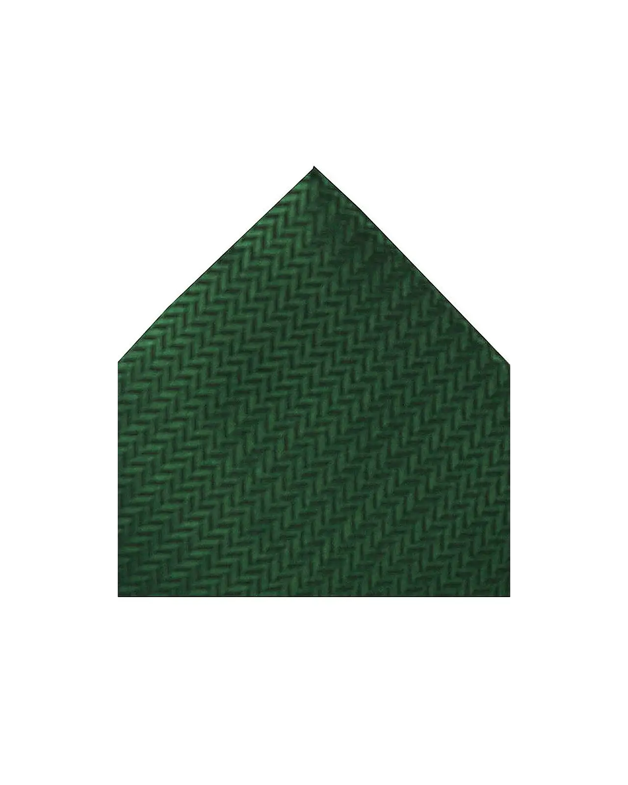 Silk Hankies Soprano Ties Soprano Racing Green Herringbone Silk Hanky £15.00