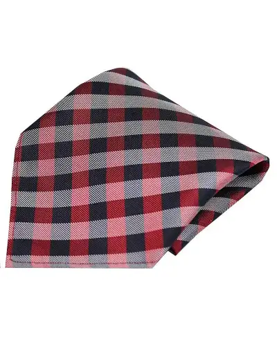 Pocket Square Soprano Ties Soprano Red Checked Pattern Silk Pocket Square £9.00