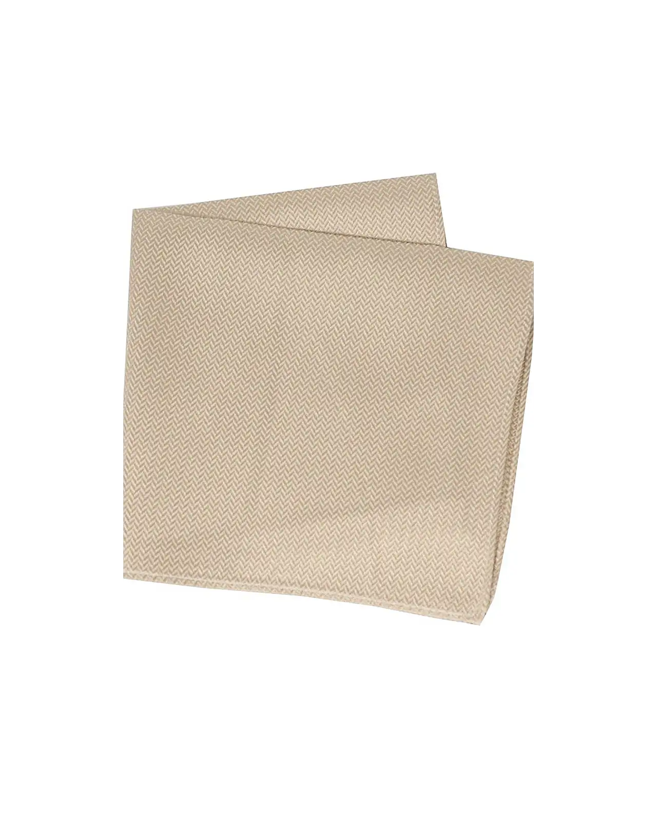 Silk Hankies Soprano Ties Soprano Camel Herringbone Silk Hanky £15.00