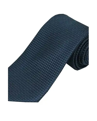 Silk Ties Soprano Ties Soprano Navy Plain Box Weave Woven Silk Tie £24.00