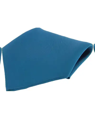 Pocket Square Soprano Ties Soprano Plain Denim Blue Diagonal Twill Mens Silk Pocket Square £9.00