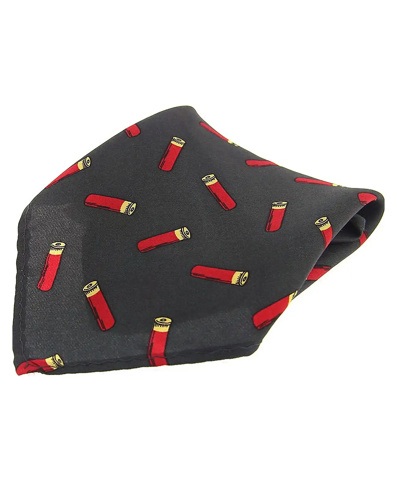 Pocket Square Soprano Ties Soprano Green Shotgun Cartridge Silk Pocket Square £9.00