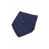 Pocket Square Soprano Ties Soprano Pink And Navy Pin Dot Woven Silk Pocket Square £15.00