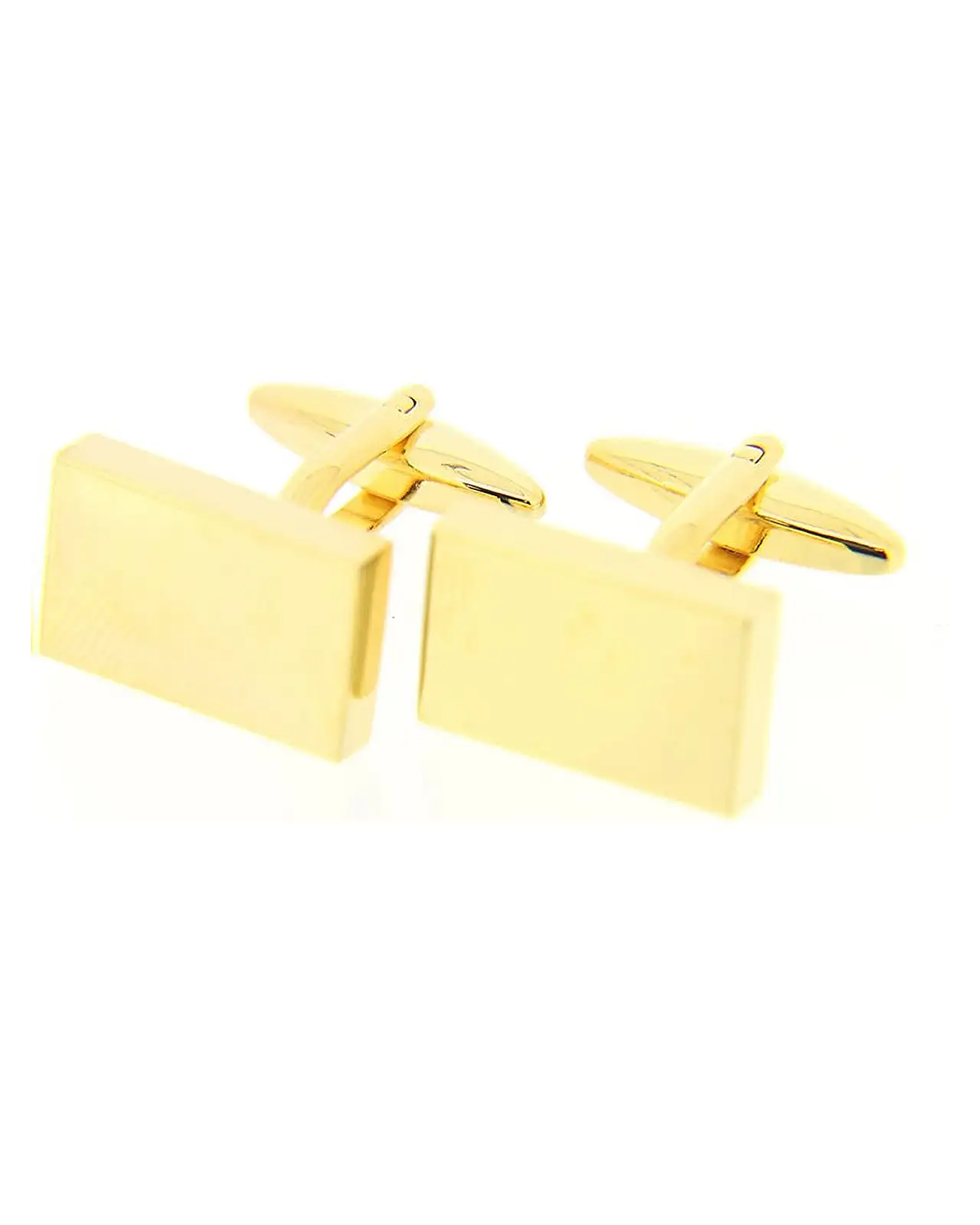 Cufflinks Soprano Ties Soprano Gold Coloured Rectangular Cufflinks With Swivel Fitting £20.00