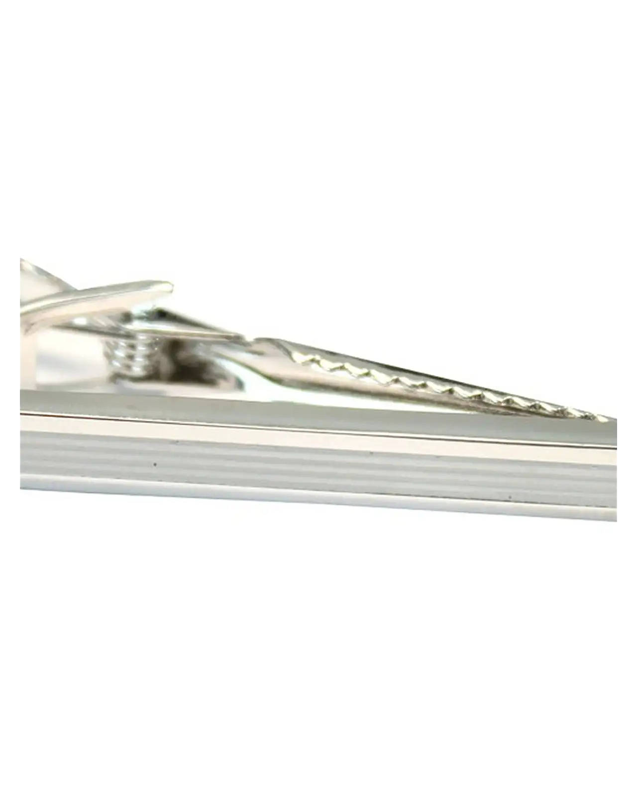 Cufflinks Soprano Ties Soprano Brushed Silver Coloured Grill Tie Bar For Slim Ties £18.00