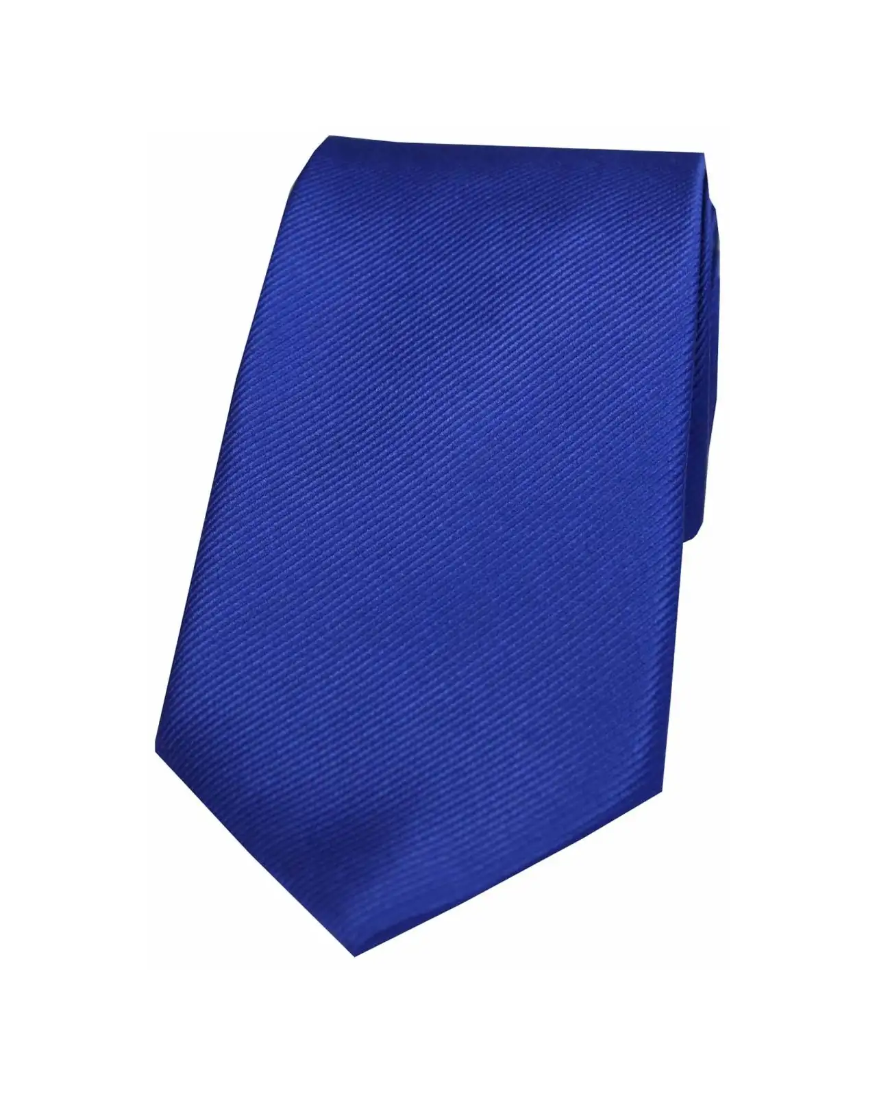 Silk Ties Soprano Ties Soprano Royal Blue Diagonal Ribbed Plain Silk Tie £18.00
