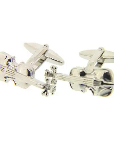 Cufflinks Soprano Ties Soprano Violin Silver Colour Cufflinks £20.00