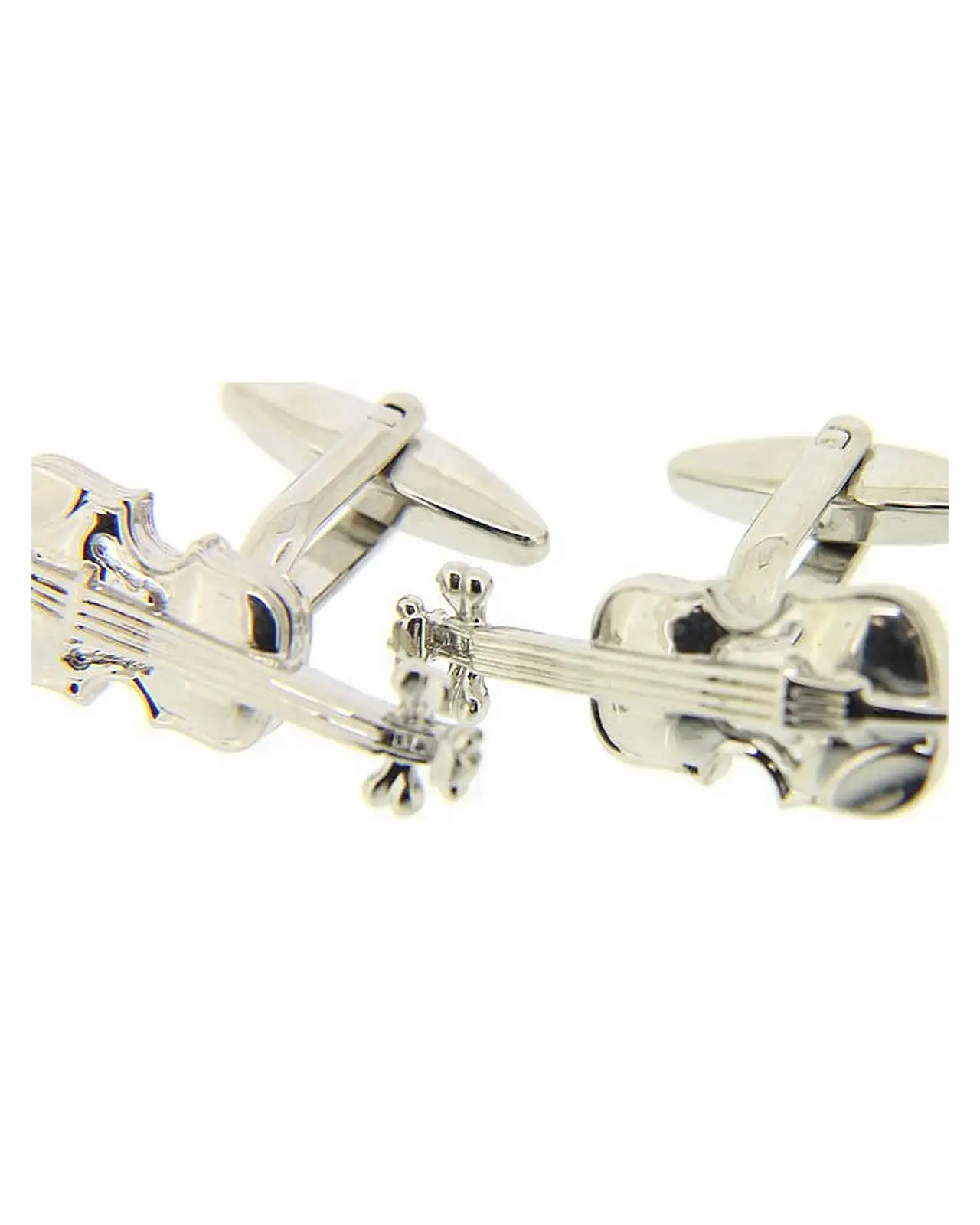 Cufflinks Soprano Ties Soprano Violin Silver Colour Cufflinks £20.00