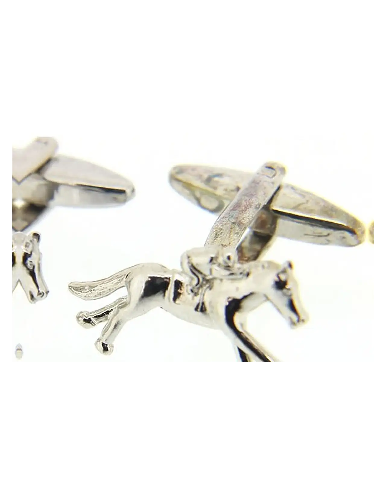 Cufflinks Soprano Ties Soprano Horse And Jockey Silver Colour Cufflinks £23.00