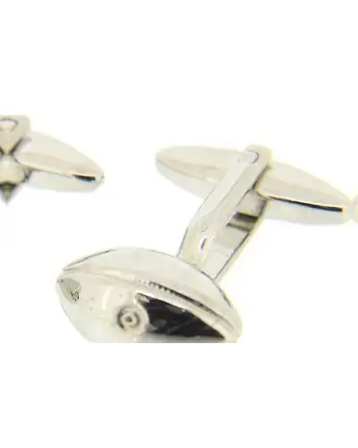 Cufflinks Soprano Ties Soprano Rugby Ball Silver Colour Cufflinks £20.00