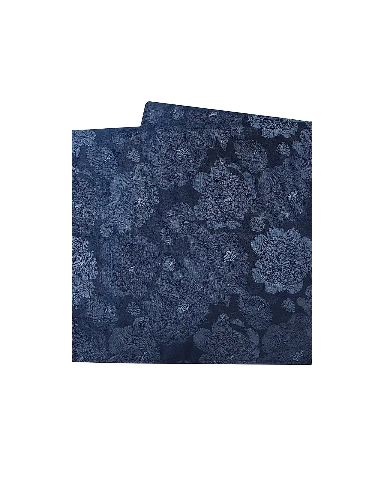 Pocket Square Soprano Ties Soprano Large Blue Flowers Luxury Silk Pocket Square £15.00