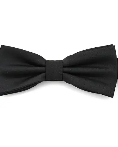 Pre-Tied Bow Ties Soprano Ties Soprano Black Satin Polyester Pre Tied Bow Tie £14.00
