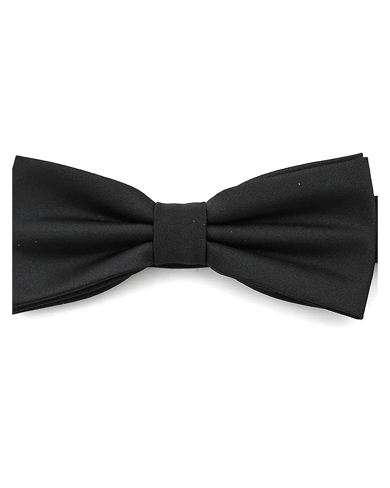 Pre-Tied Bow Ties Soprano Ties Soprano Black Satin Polyester Pre Tied Bow Tie £14.00
