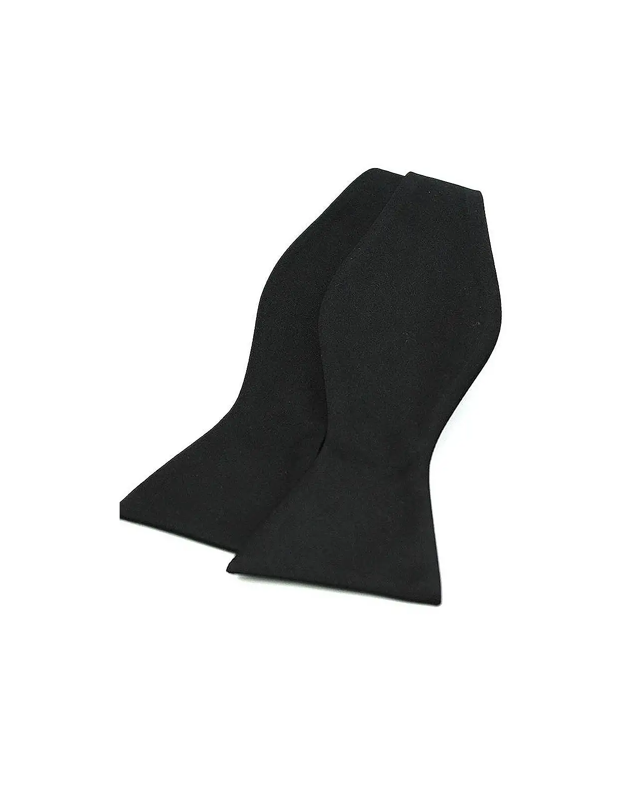 Self Tie Bow Ties Soprano Ties Soprano Black Satin Polyester Self Tied Bow Tie £14.00