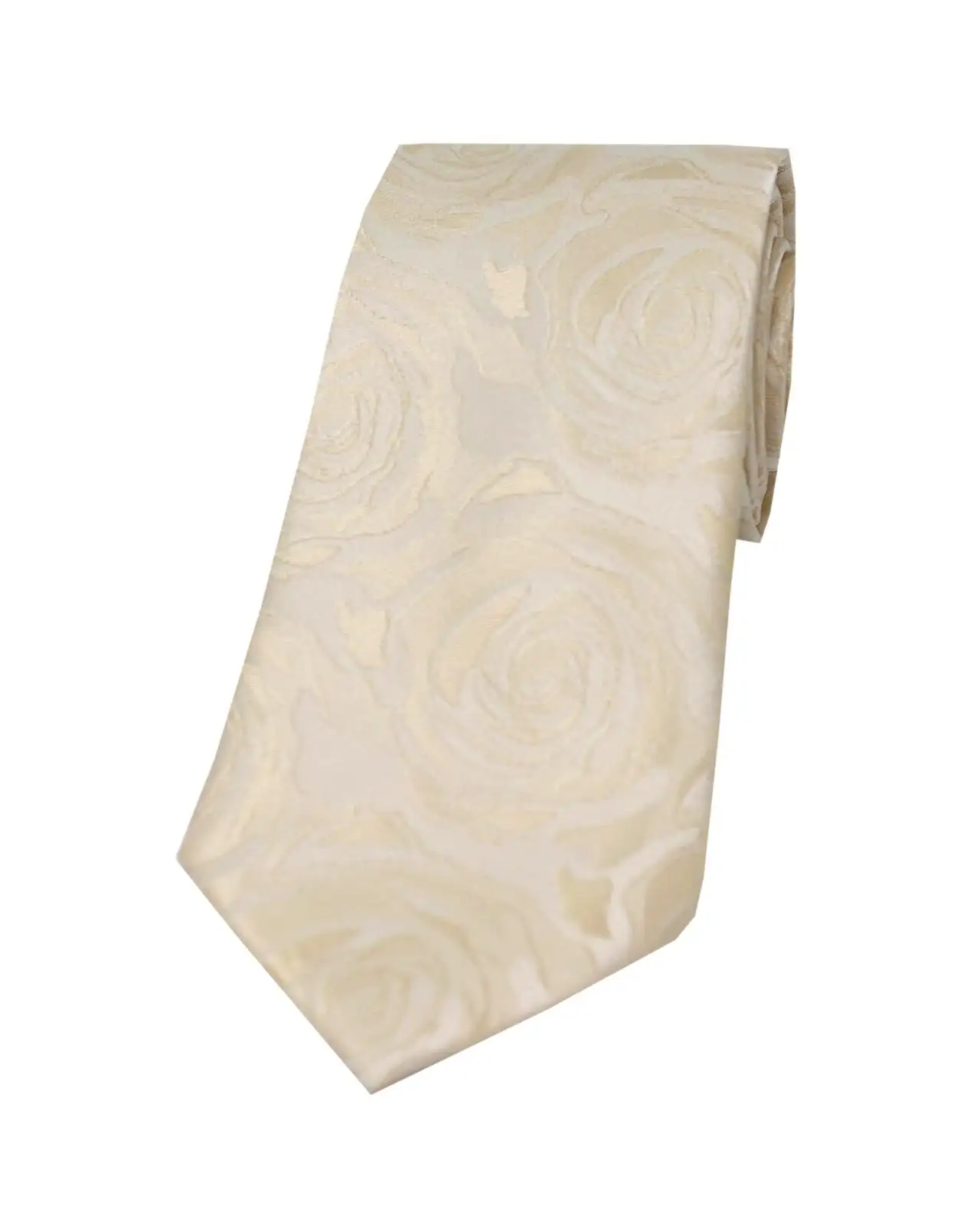 Silk Ties Soprano Ties Soprano Ivory Rose Wedding Silk Tie £21.00