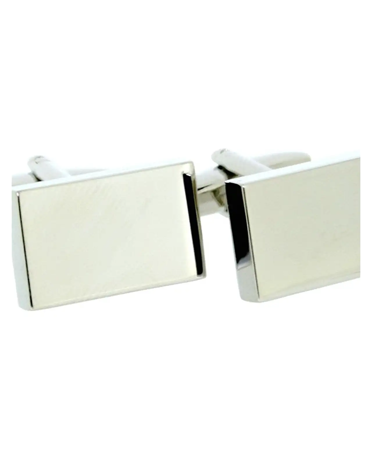 Cufflinks Soprano Ties Soprano Silver Colour Rectangular Cufflinks With Swivel Fitting £20.00