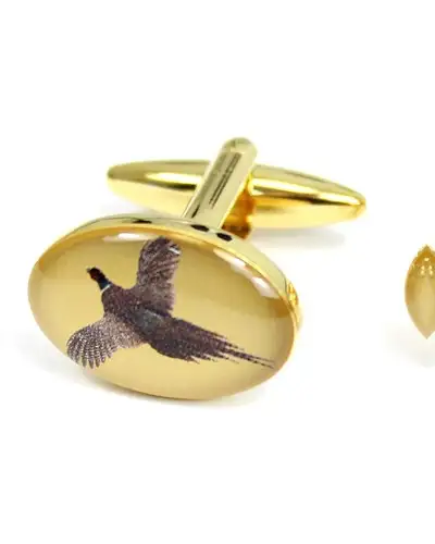 Cufflinks Soprano Ties Soprano Flying Pheasant Country Cufflinks £23.00